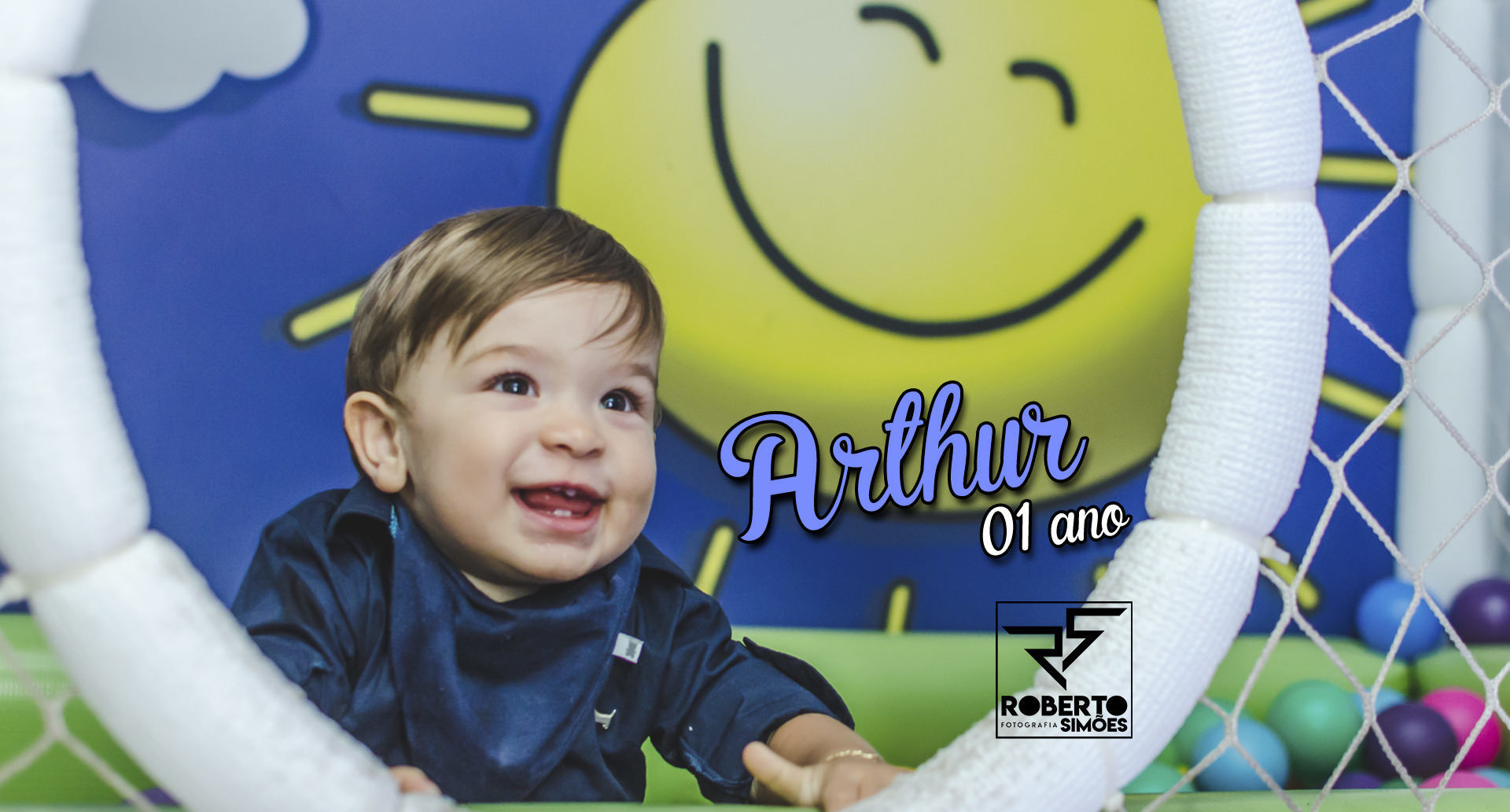 Foto 01 ano do Arthur Foto 01 ano do Arthur - Imagem 0