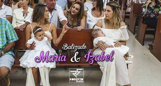 Batizado Maria & Izabel / Paróquia São João Bosco Batizado Maria & Izabel / Paróquia São João Bosco