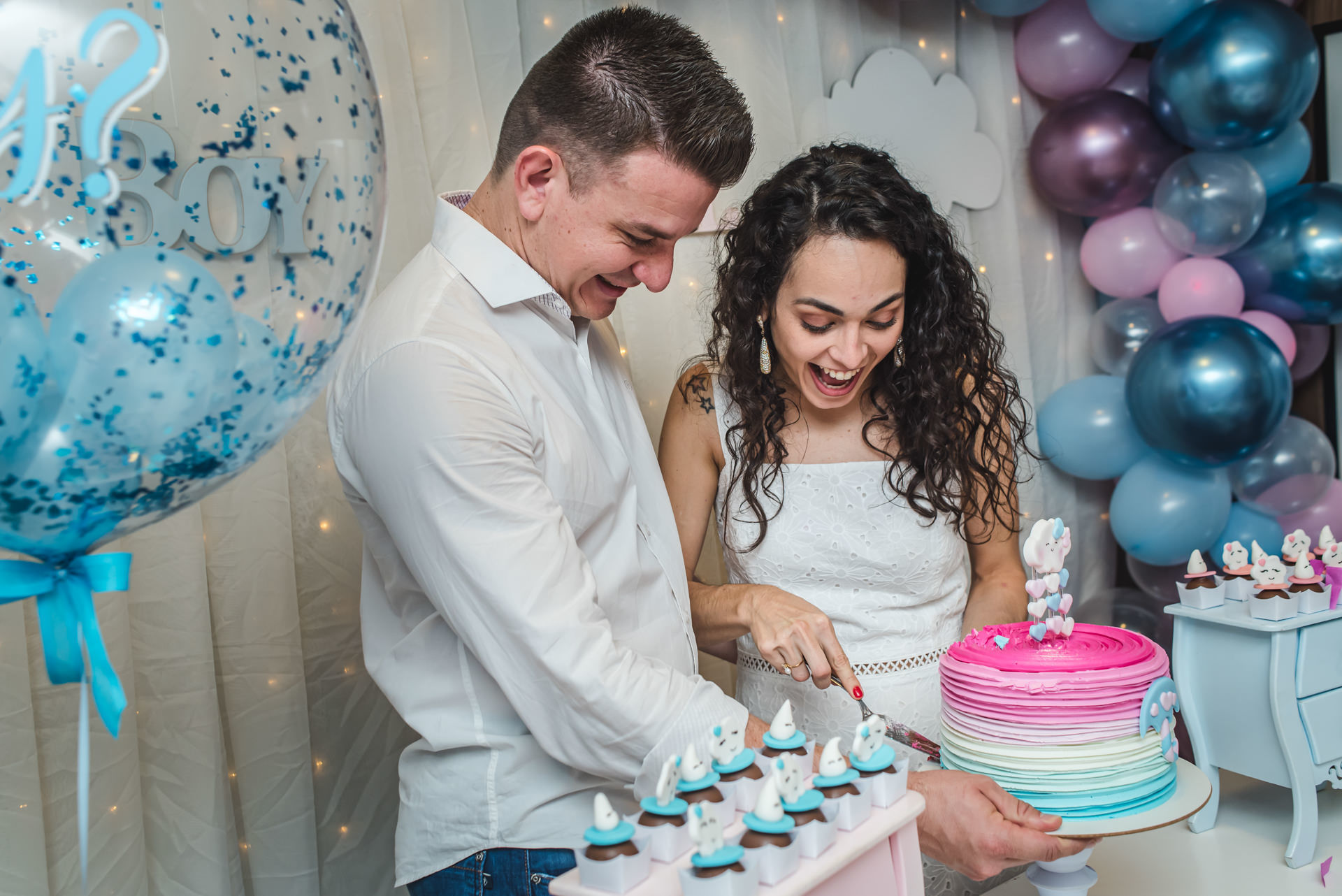 Foto Chá Revelação - Manu ou Benício? - Festa Em Casa - Campo Grande Foto Chá Revelação - Manu ou Benício? - Festa Em Casa - Campo Grande - Imagem 43