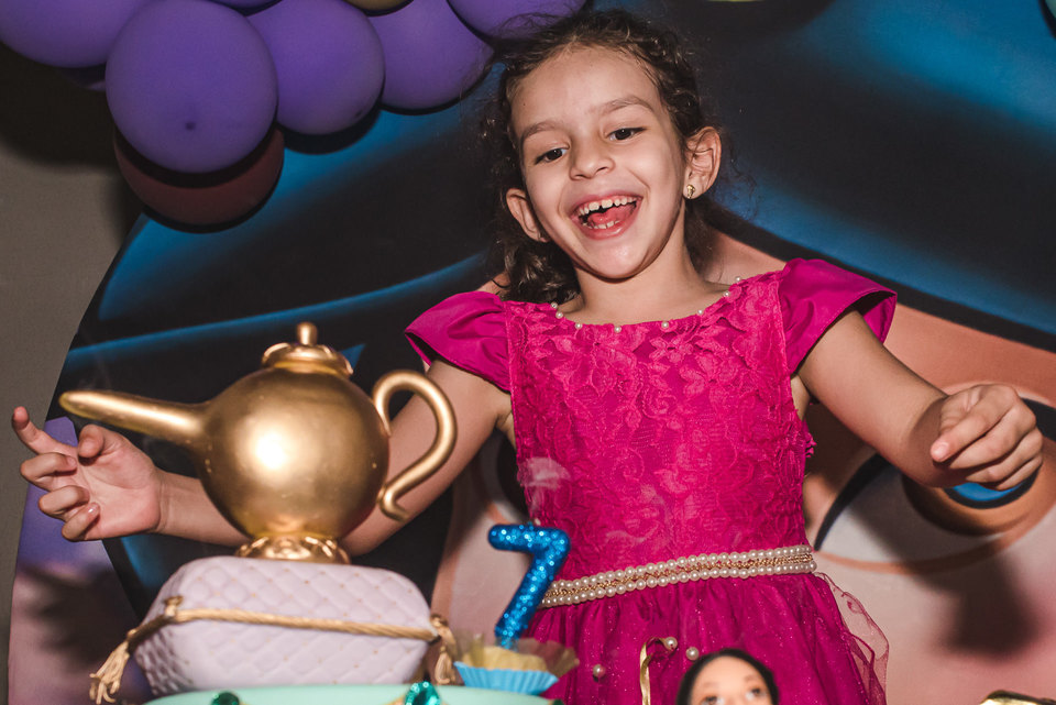 Aniversário - Sofia, 7 anos - Festa Em Casa - Campo Grande - MS