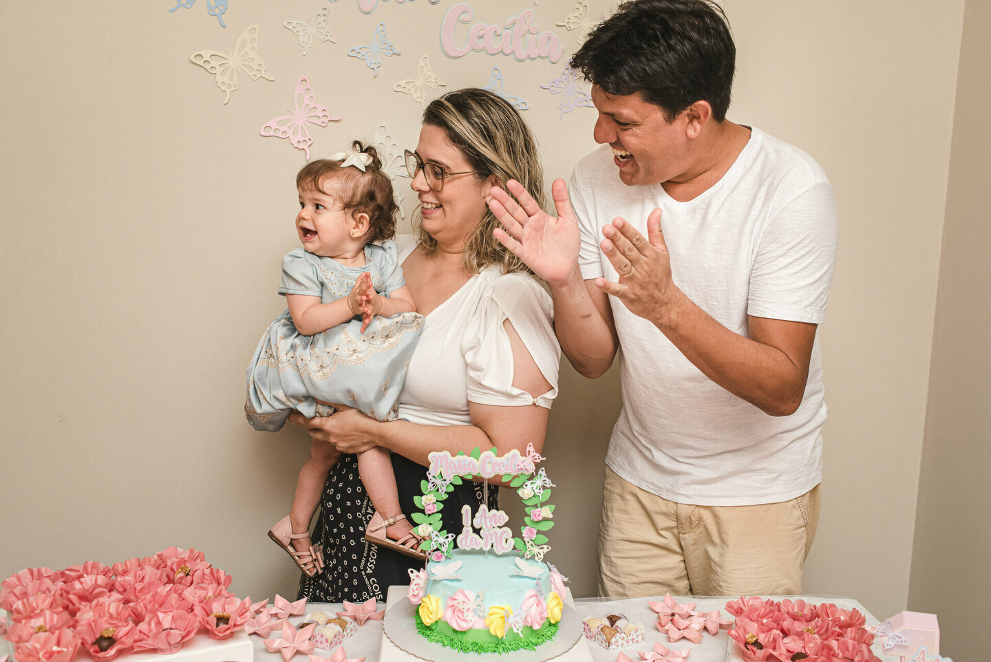 Aniversário - Maria Cecília, 1 ano - Parabéns Em Casa - Campo Grande - MS Aniversário - Maria Cecília, 1 ano - Parabéns Em Casa - Campo Grande - MS