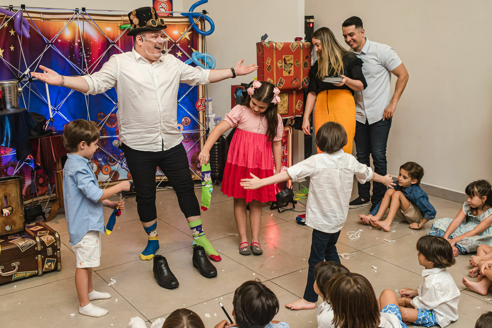 Foto Aniversário - Eduardo, 5 anos - Gym Park - Campo Grande - MS - Festa Infantil Foto Aniversário - Eduardo, 5 anos - Gym Park - Campo Grande - MS - Festa Infantil - Imagem 122