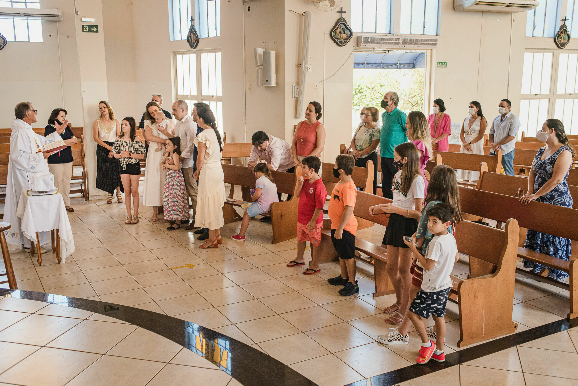 Foto Batizado - Bento - Igreja Nossa Senhora de Fátima - Campo Grande - MS Foto Batizado - Bento - Igreja Nossa Senhora de Fátima - Campo Grande - MS - Imagem 12